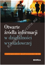 Otwarte źródła informacji w działalności wywiadowczej