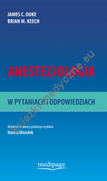 Anestezjologia w pytaniach i odpowiedziach