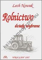 Rolnictwo. Działy wybrane