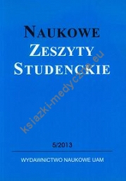 Naukowe Zeszyty Studenckie 5 / 2013