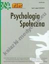 Psychologia społeczna t.8 nr 2 2013