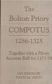 Bolton Priory Computus 1286 1325