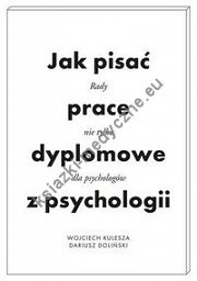 Jak pisać prace dyplomowe z psychologii