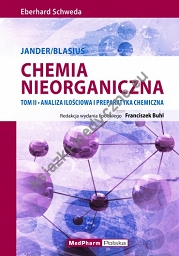 Chemia nieorganiczna, Tom II  Analiza ilościowa i preparatyka chemiczna