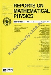 Reports on Mathematical Physics 82/1 Kraj