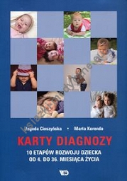 Karty diagnozy 10 etapów rozwoju dziecka od 4 do 36 miesiąca życia