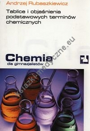 Chemia dla gimnazjalistów Tablice i objaśnienia podstawowych terminów chemicznych
