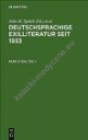 Dt.Exilliteratur Bd.3/I