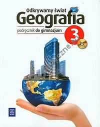 Odkrywamy świat 3 Geografia Podręcznik z płytą CD