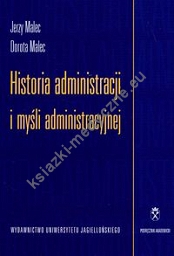 Historia administracji i myśli administracyjnej