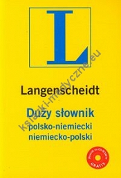 Duży Słownik polsko-niemiecki niemiecko-polski z płytą CD