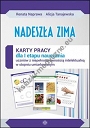 Nadeszła zima Karty pracy sztywna teczka