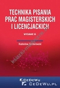 Technika pisania prac magisterskich i licencjackich