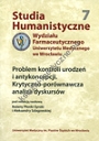 Studia humanistyczne Wydziału Farmaceutycznego UMW 7 Problem kontroli urodzeń i antykoncepcji. Krytyczno-porównawcza analiza dyskursów