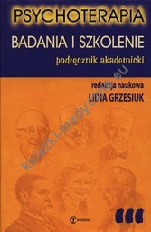 Psychoterapia Badania i szkolenie