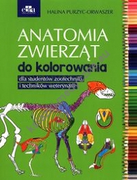 Anatomia zwierząt do kolorowania