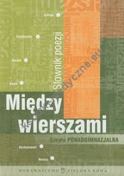 Między wierszami Słownik poezji