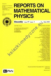 Reports On Mathematical Physics 87/3