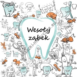 Kolorowanka Wesoły Ząbek