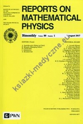 Reports on Mathematical Physics 80/1 2017 Kraj