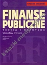 Finanse publiczne Teoria i praktyka