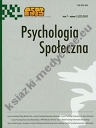 Psychologia społeczna  3/2012