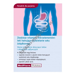 Złodzieje witamin i mikroelementów: leki hamujące wydzielanie soku żołądkowego