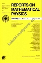 Reports on Mathematical Physics 83/1 Pergamon