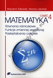 Matematyka Część 4