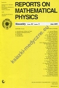 Reports on Mathematical Physics 79/3 2009