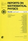 Reports on Mathematical Physics 81/3 Pergamon