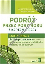 Podróż przez pory roku z kartami pracy Część 3