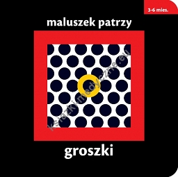 Maluszek patrzy. Groszki