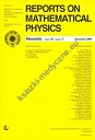 Reports on Mathematical Physics 62/3 2008